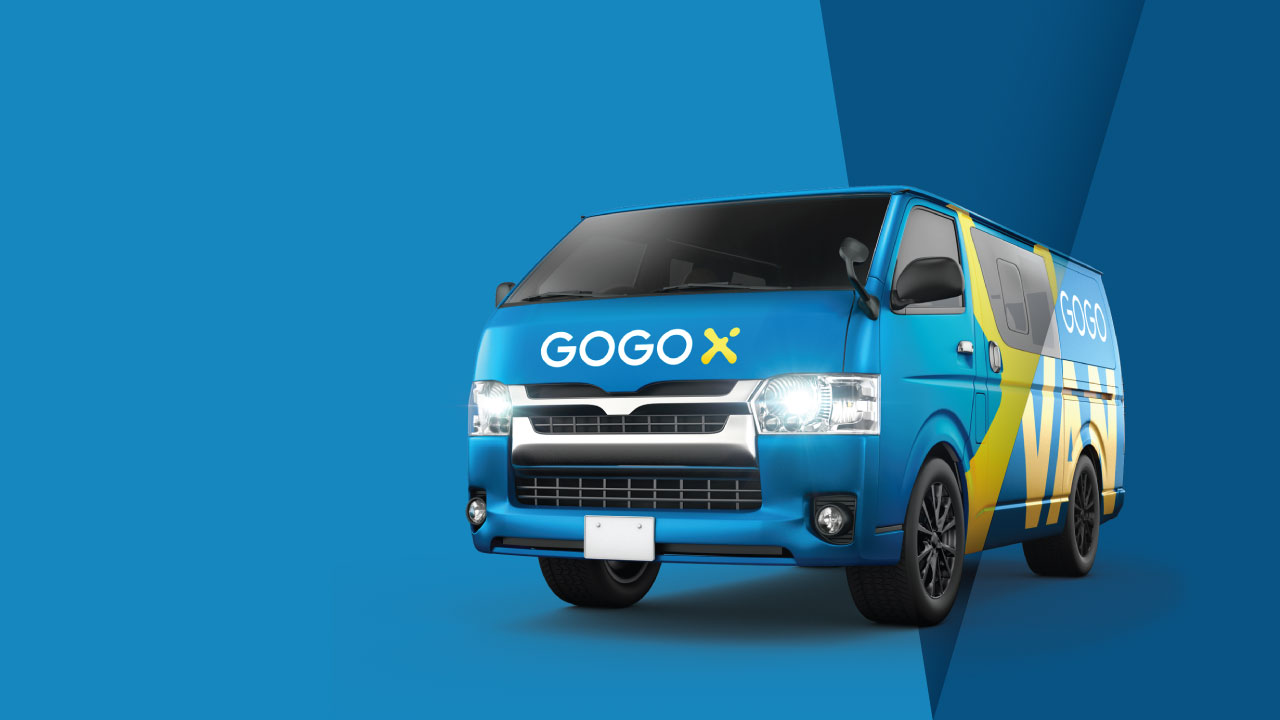 GOGOX旗下司機網絡超過800萬人，亦以「快狗打車」的品牌於內地發展業務。（GOGOX網上圖片）
