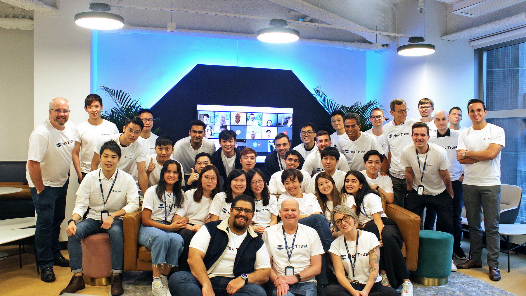 Hex Trust目前團隊規模超過50人，於本港及新加坡均設有辦公室。（Hex Trust Twitter圖片）