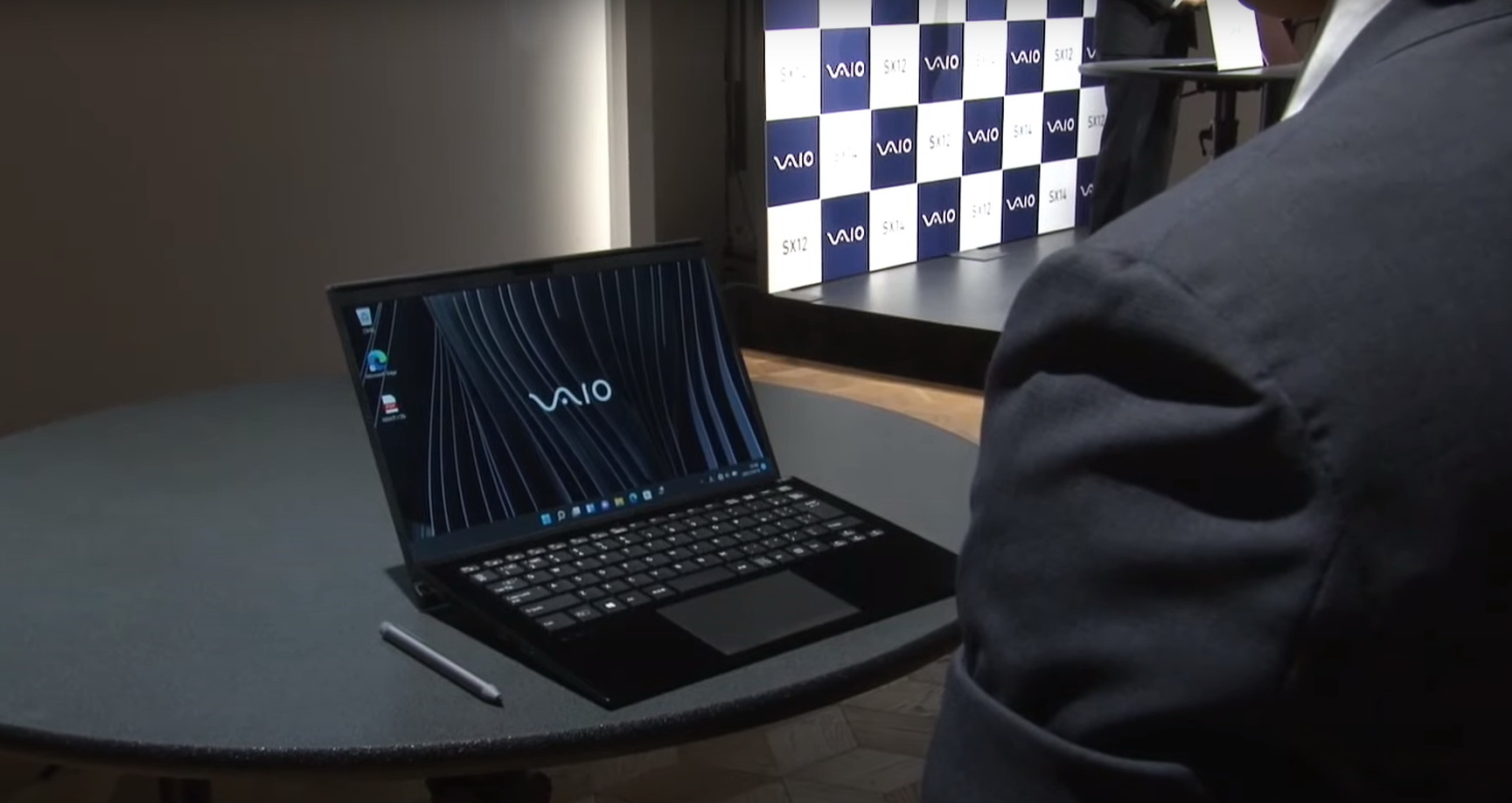 這次VAIO發布會中的主要電腦型號均是以一般消費者為目標。（YouTube影片擷圖）