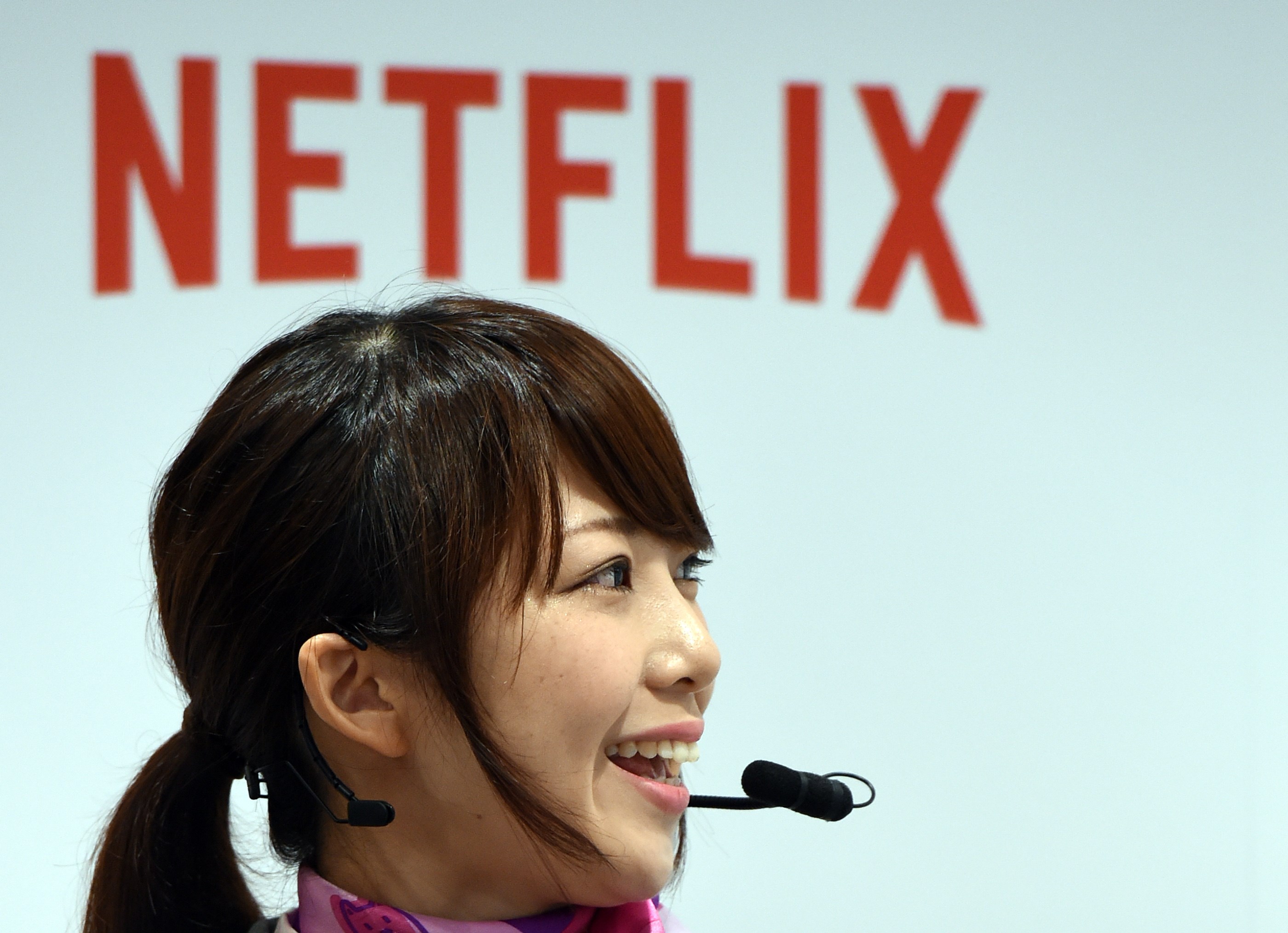 Netflix平台上有超過一點二億用戶收看日本動畫。（法新社資料圖片）