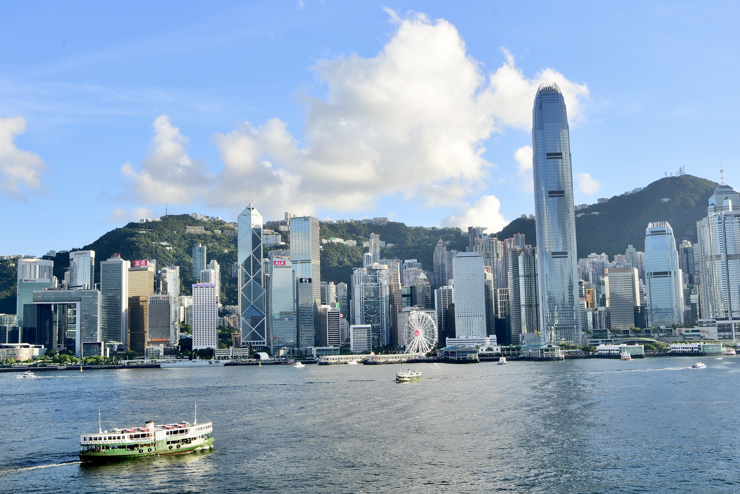 在大灣區這個繁茂的跨境生態系統，國際化的香港是重要門戶。（中通社資料圖片）