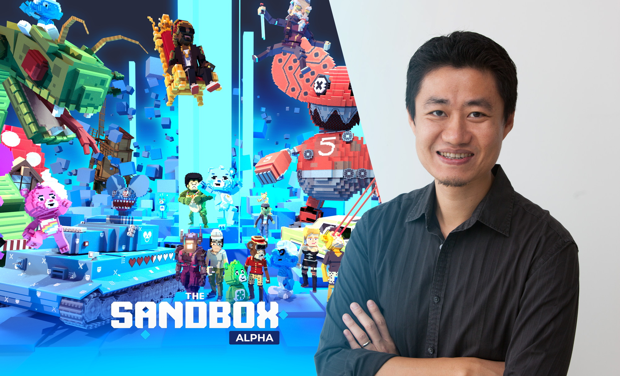 The Sandbox大中華區總監蔡和偉透露， 公司希望降低入場門檻，讓更多玩家參與，因此未計劃採用VR裝置。（受訪者提供圖片）