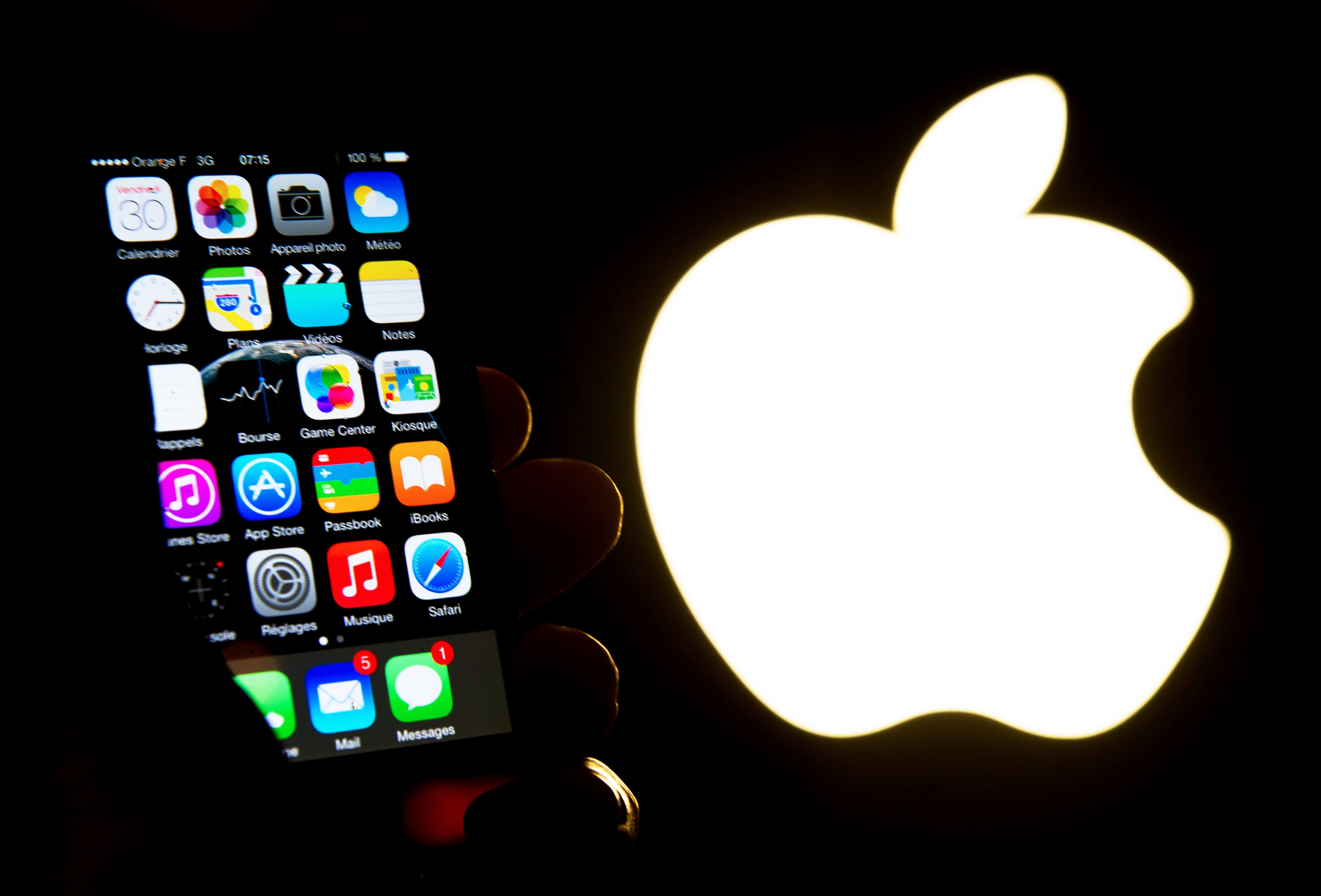 為配合南韓法律，蘋果決定允許App Store開發者使用第三方支付系統。（法新社資料圖片）