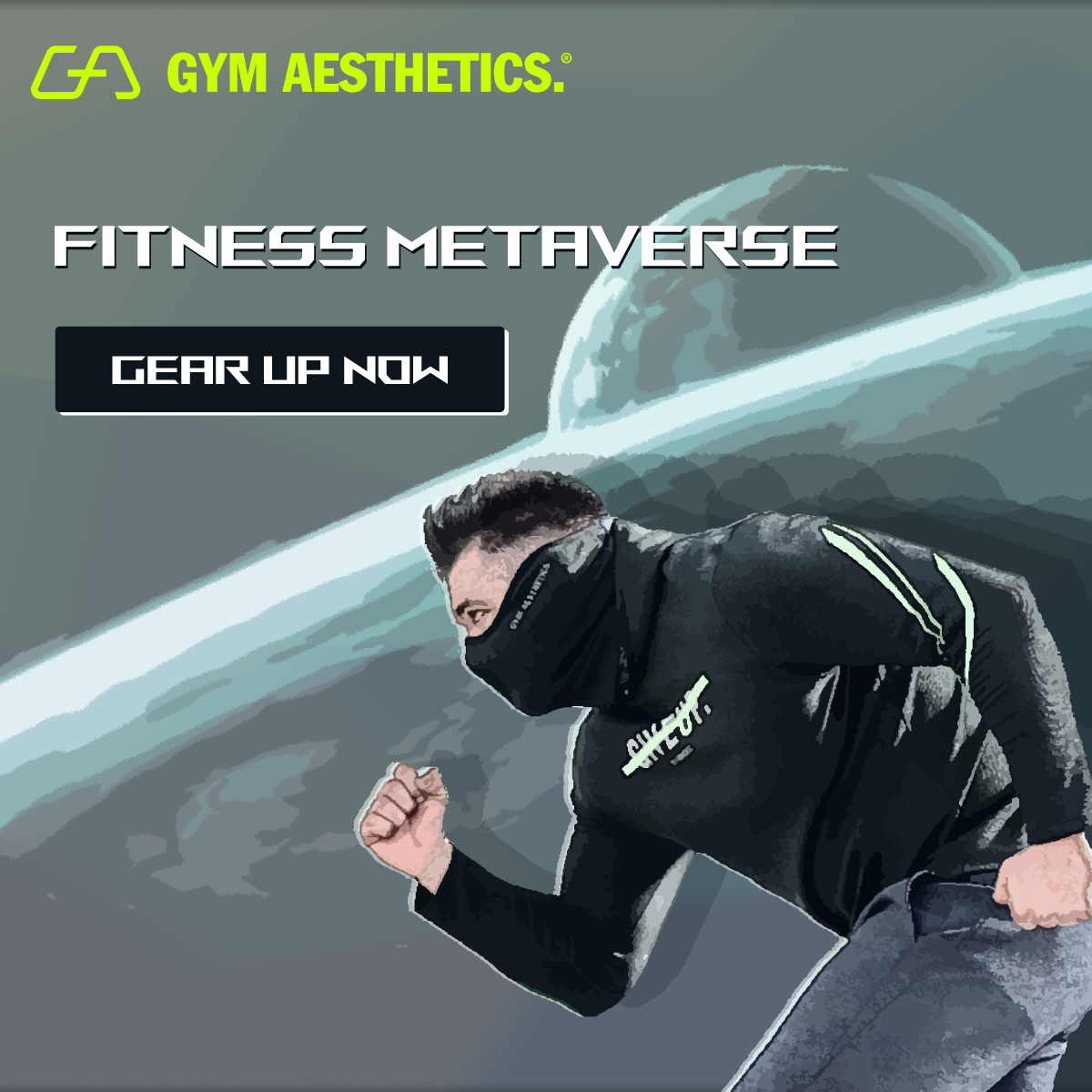 OliveX夥拍德國運動服品牌Gym Aesthetics，於The Sandbox推出NFT系列。（Gym Aesthetics提供圖片）