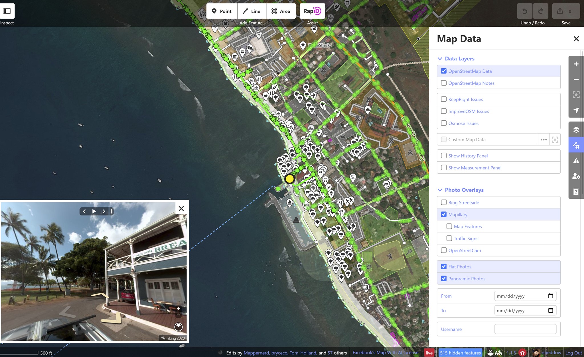 瑞典初創Mapillary，以人工智能辨識從眾包得來的街道影像，製成3D立體地圖，為司機提供路況資料。（Mapillary Fb專頁圖片）