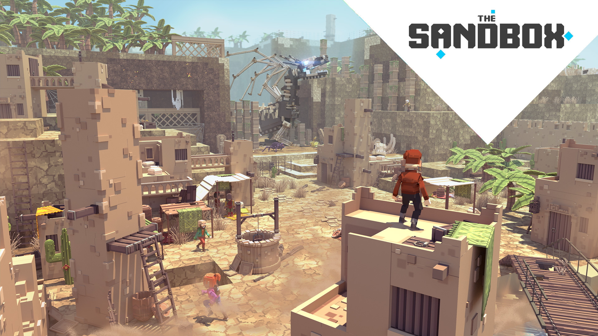 Animoca Brands旗下子公司The Sandbox，讓品牌在虛擬土地創建內容及產品。（Animoca Brands圖片）