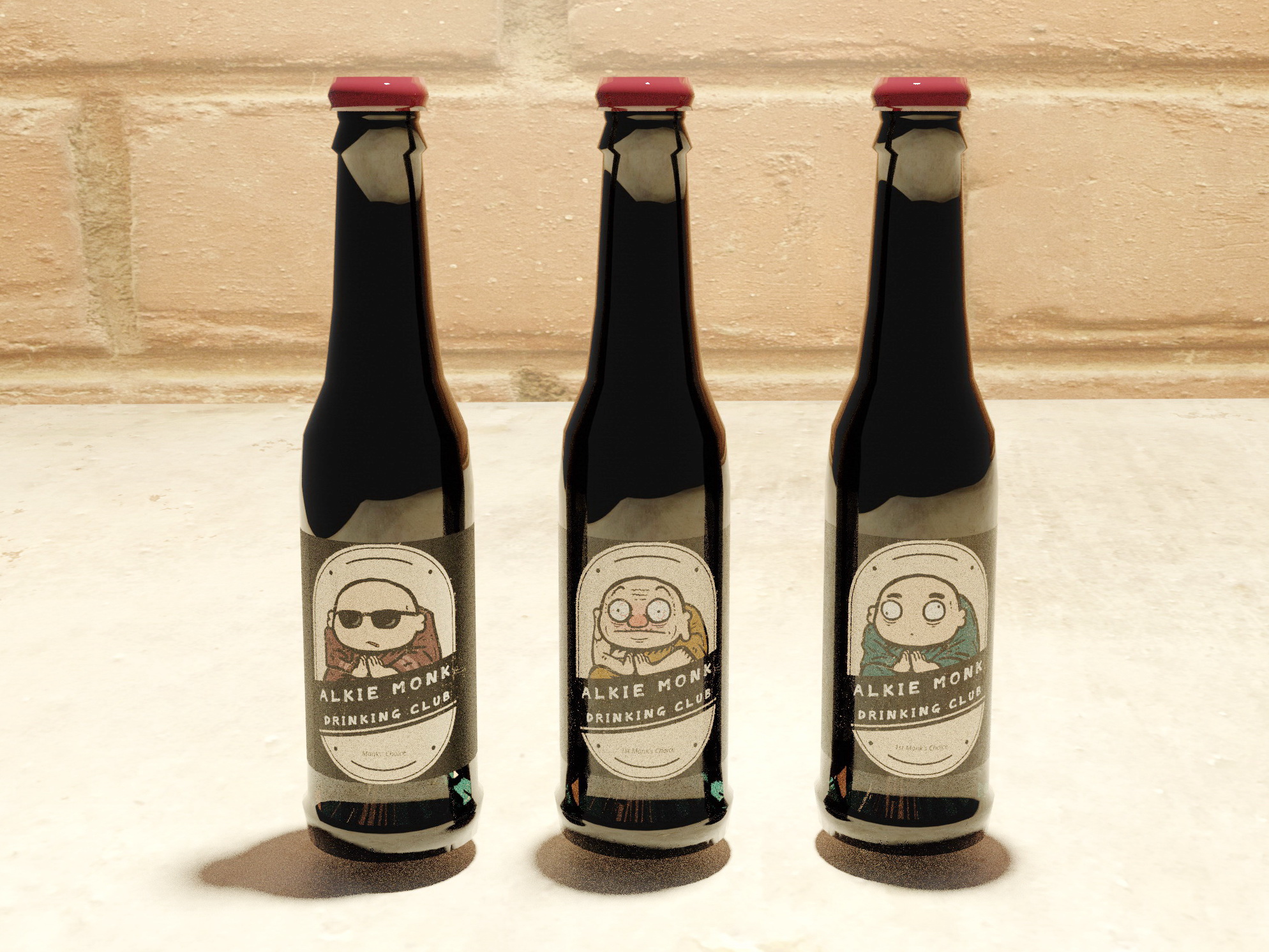 AMDC專屬手工啤酒設有3款口味，分別為清酒味、冷泡咖啡味及爆谷味。（AMDC提供圖片）