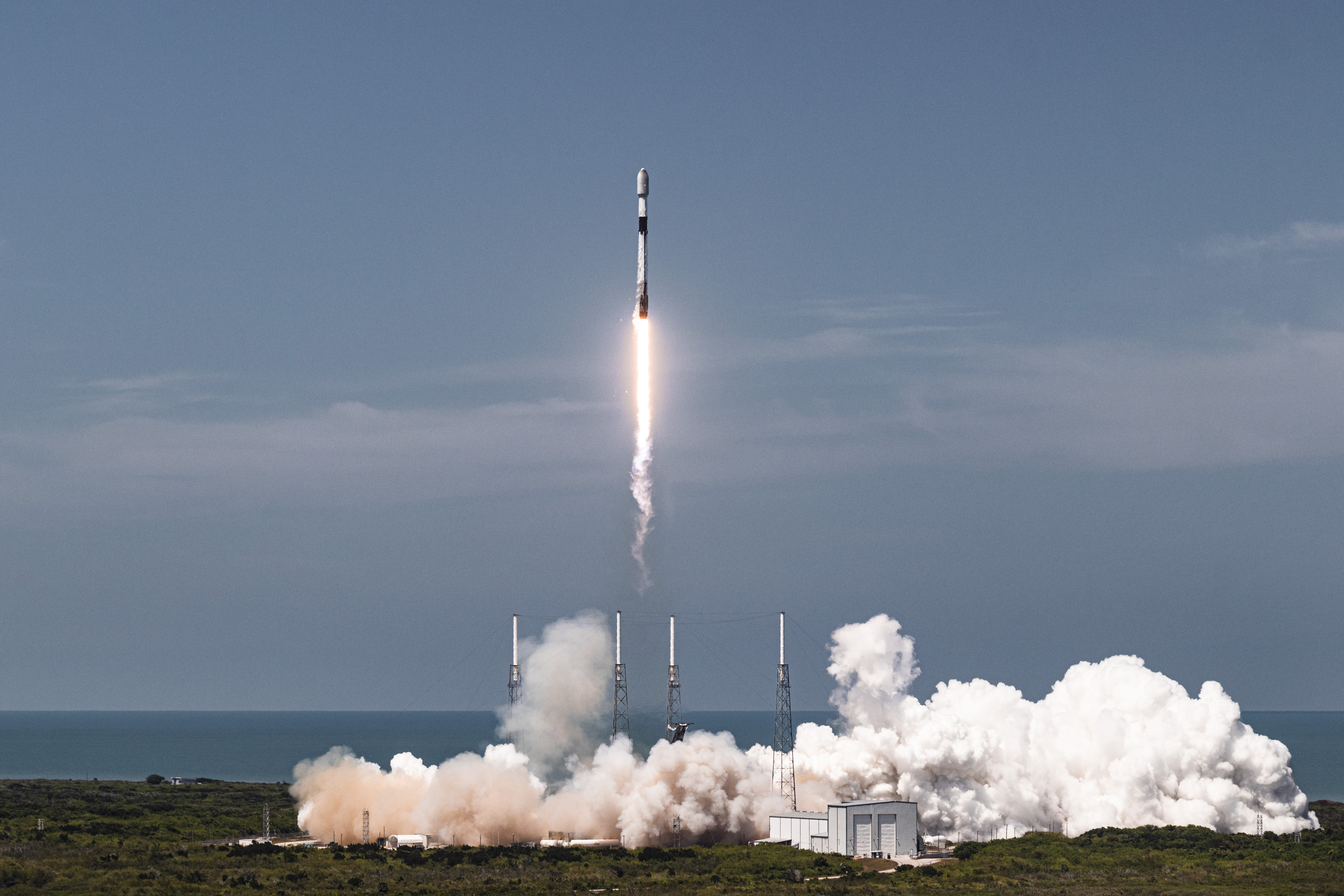 SpaceX累計發射2336枚星鏈衞星，其中1730枚投入服務。（Starlink 網上圖片）