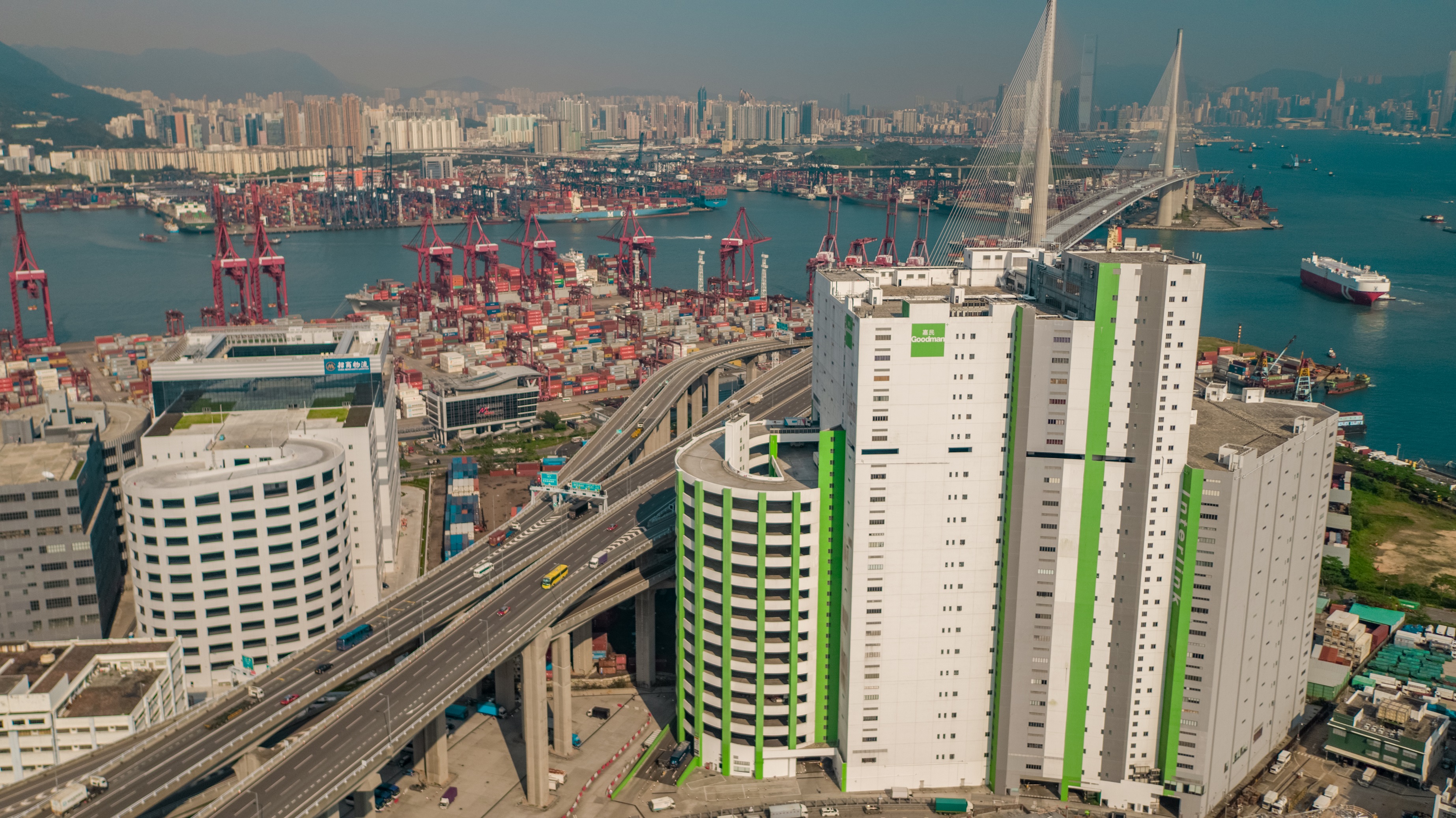 YesAsia本港首個智能倉庫，將選址青衣嘉民領達中心。（Geek+網上圖片）
