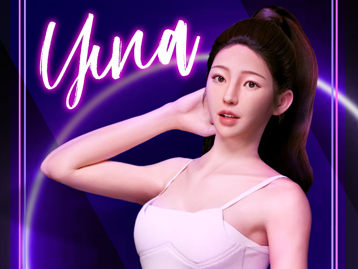 Catheon Gaming夥拍南韓K-Pop藝人代理，開發3D虛擬偶像Yuna。（受訪者提供圖片）