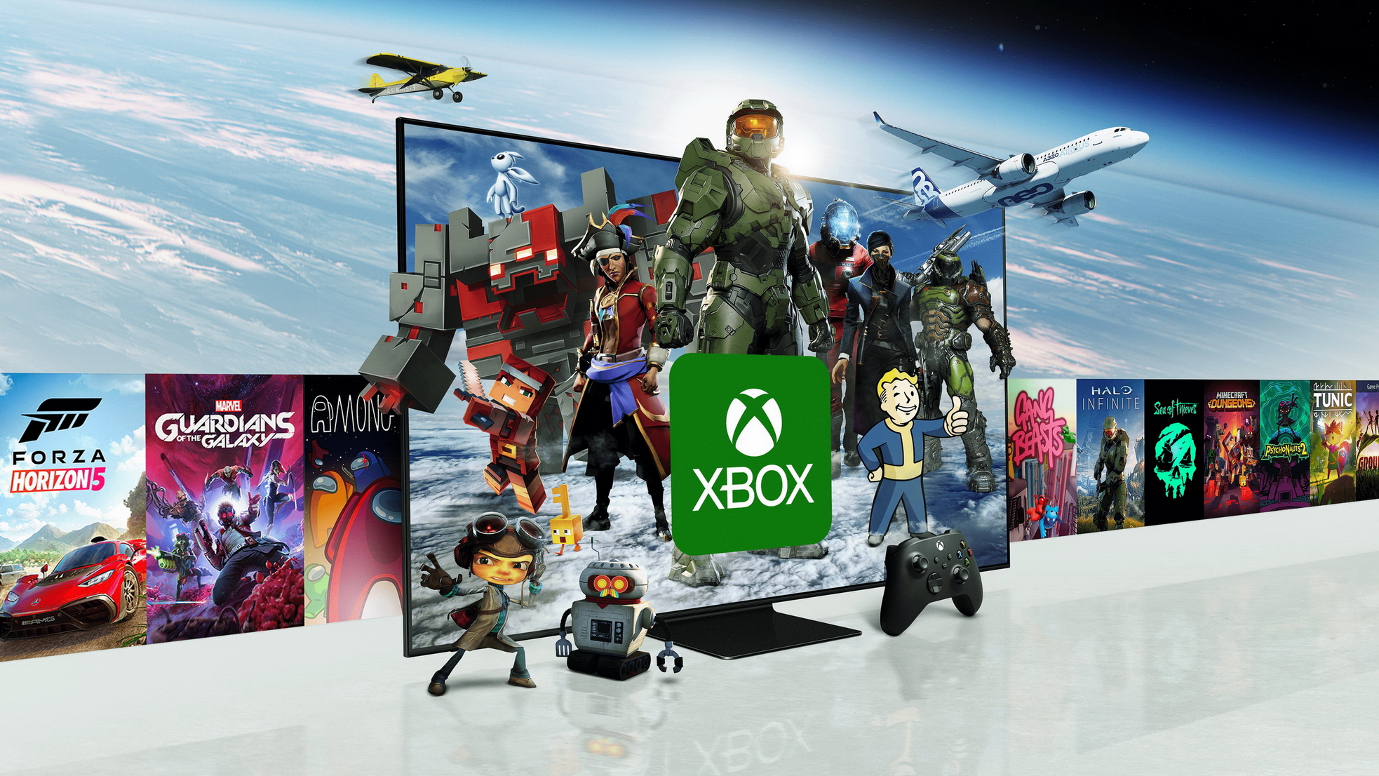 Xbox預告今明兩年將發布多達50款遊戲，當中包括Diablo IV等作品。（微軟網上圖片）