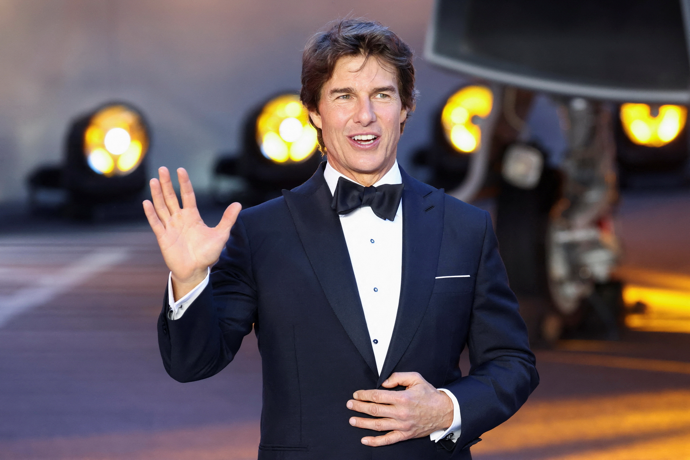 Tom Cruise在電影中，恍如父子般的感情，處理得很好。（路透資料圖片）