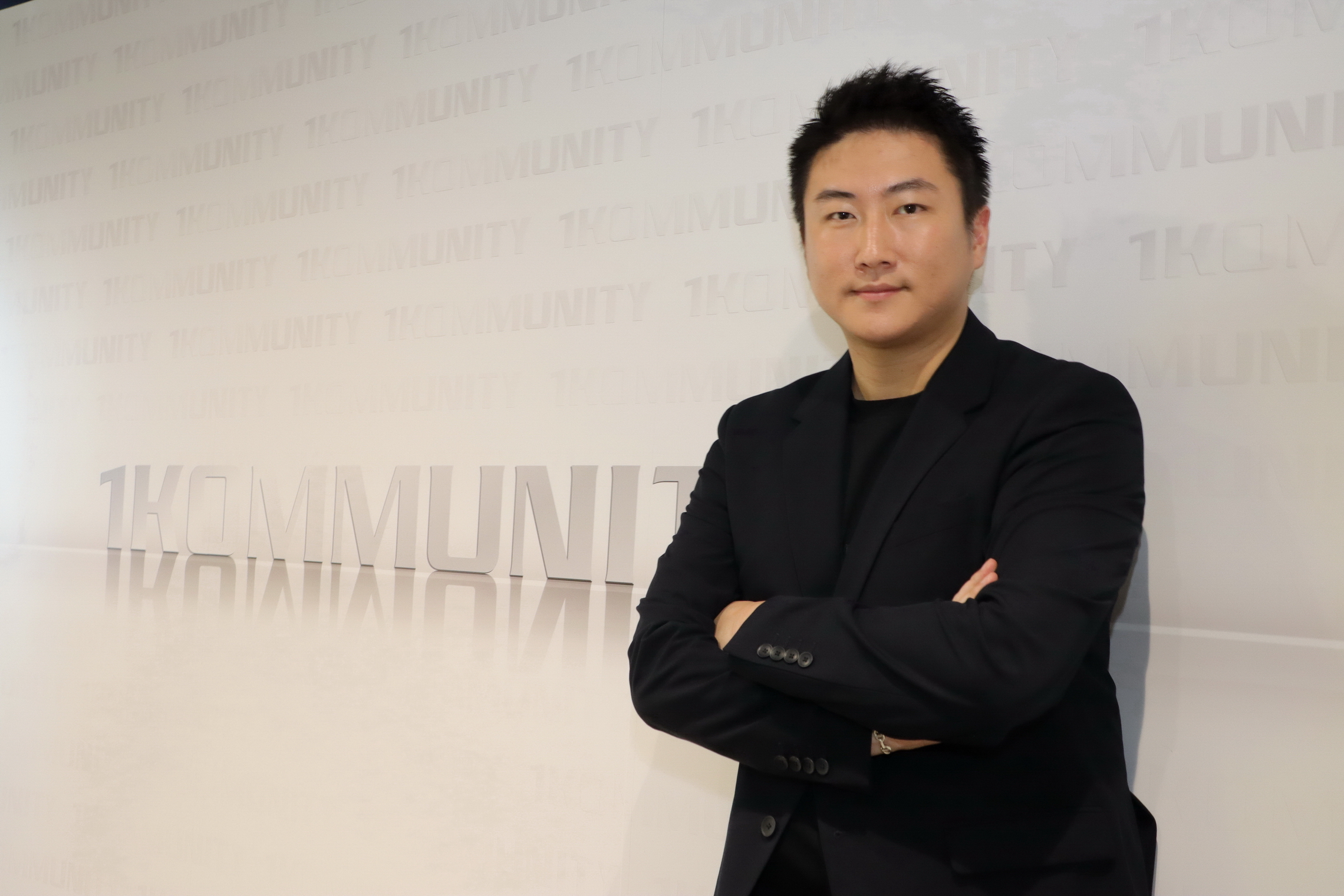 朱俊勳指出，1Kommunity會根據宣傳範疇等數據，為品牌配對合適網紅。（何澤攝）
