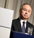 President of Japan's mobile carrier Soft Bank Group Masayoshi Son speaks to journalists during a press conference in Tokyo on November 7, 2016.
Japanese mobile carrier SoftBank said on November 7 first-half profits soared nearly 80 percent, largely owing to one-time gains including the sale of some of its stake in Chinese e-commerce giant Alibaba.  / AFP PHOTO / TORU YAMANAKA