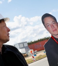 Tesla's gigafactory in Gruenheide